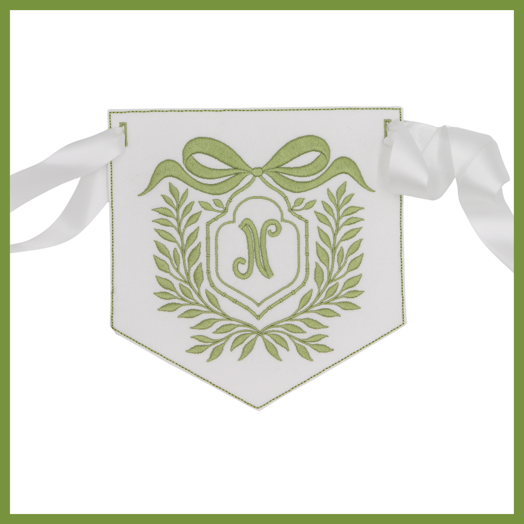 Wreath Pennant Banner Banners