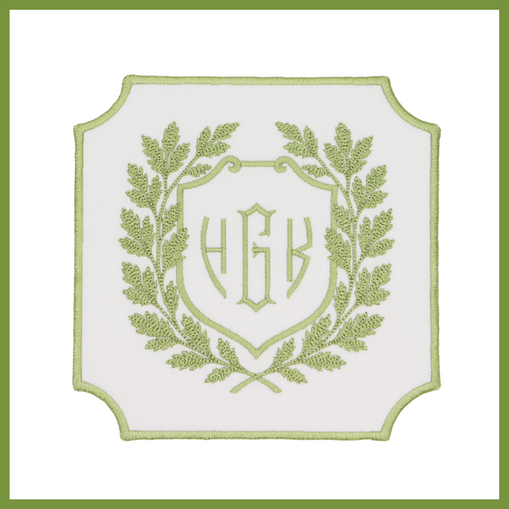 Leaf Crest Display Plaque