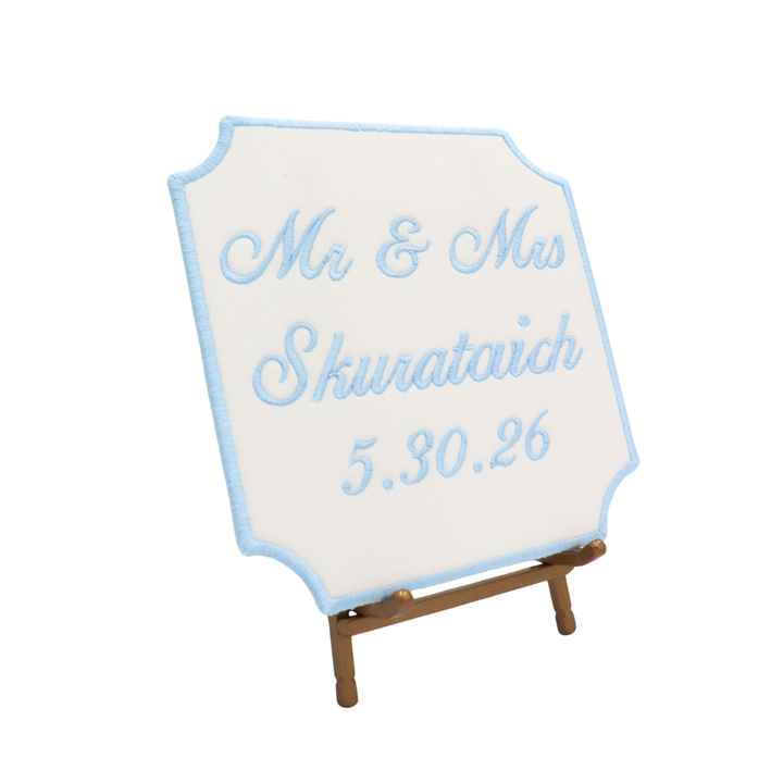 Wedding Display Plaque