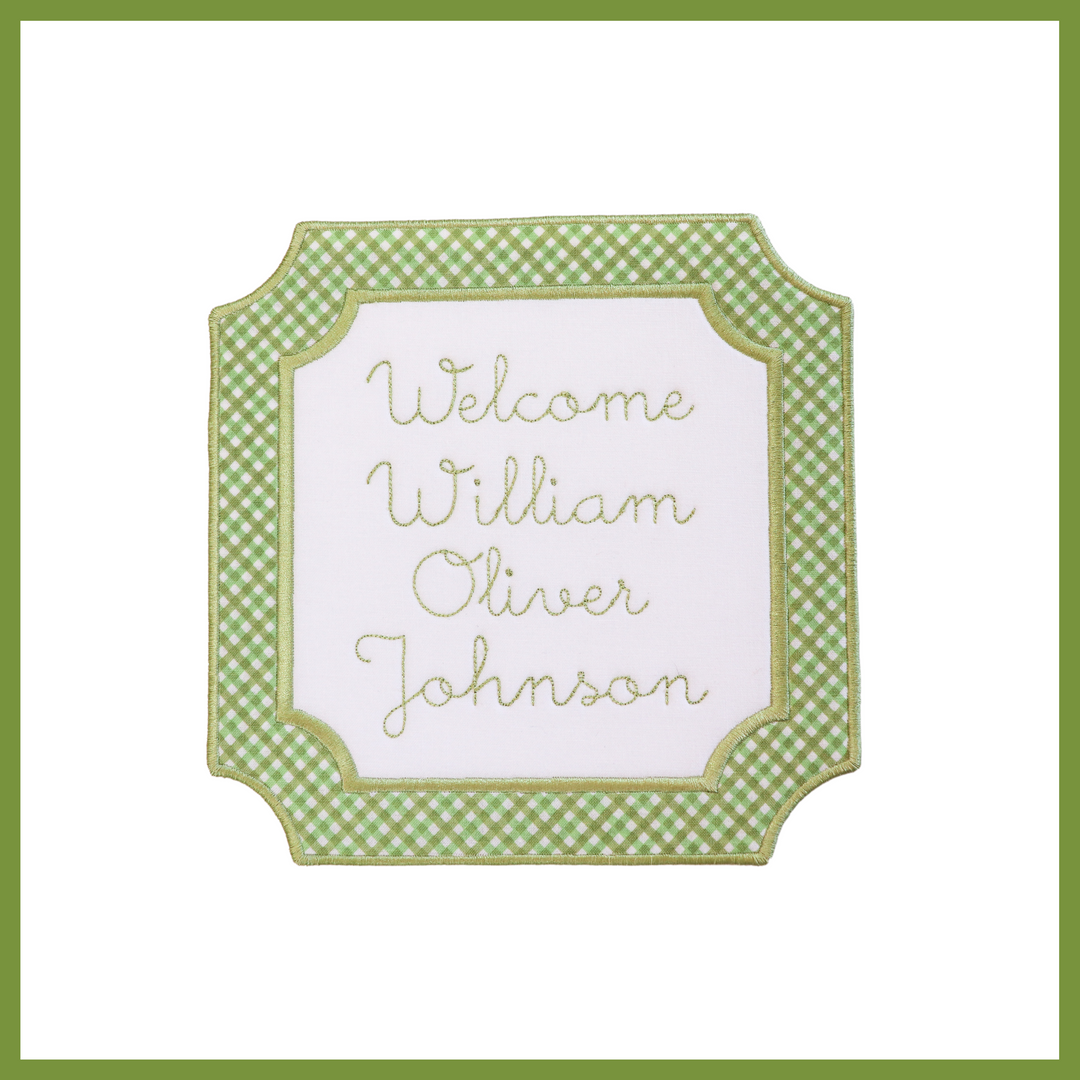 Deluxe Welcome Sign