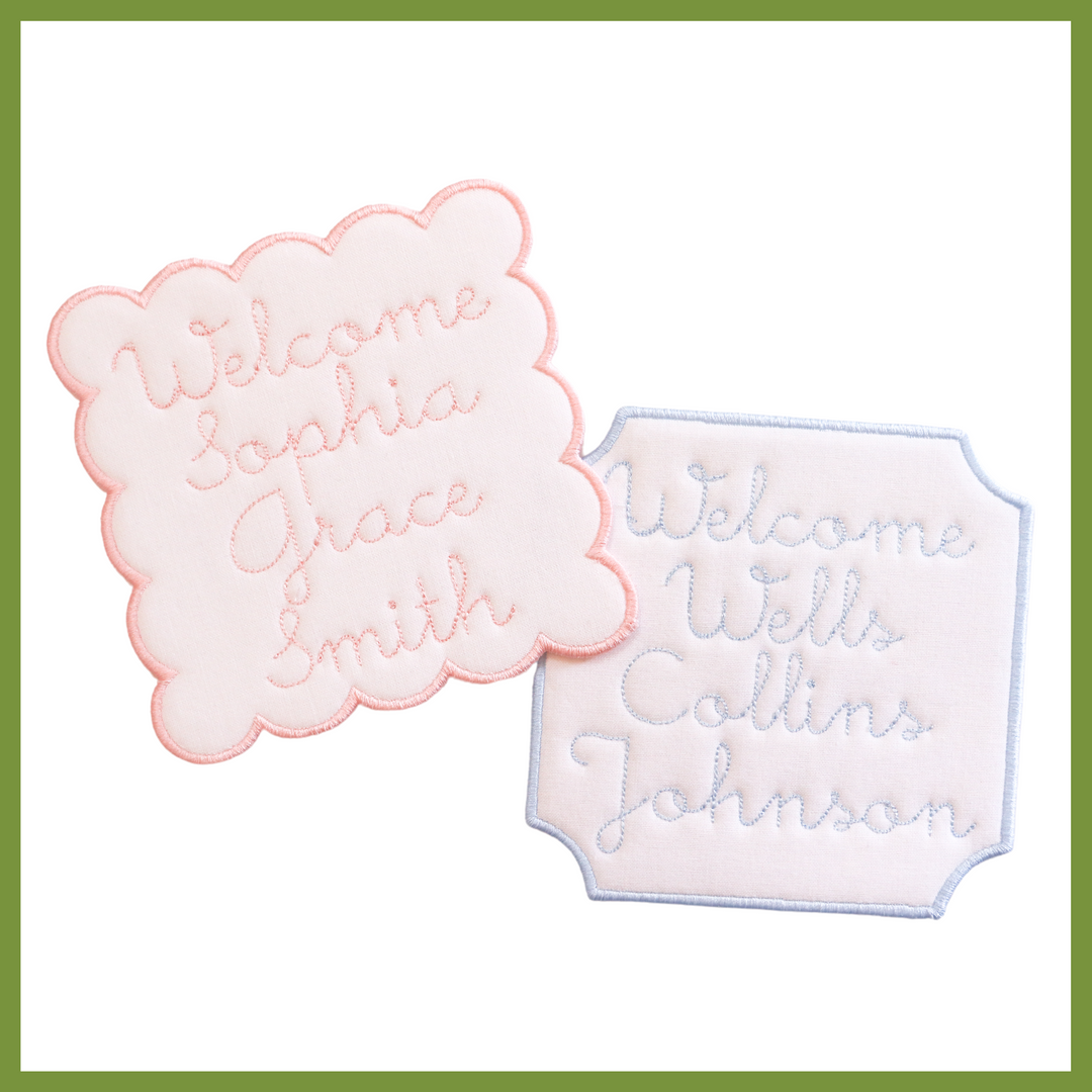 Petite Welcome Sign