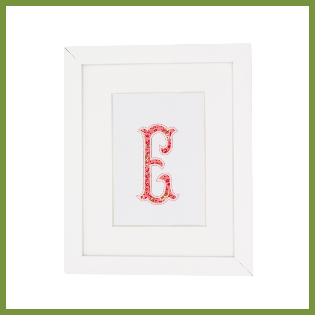 Small Applique Monogram