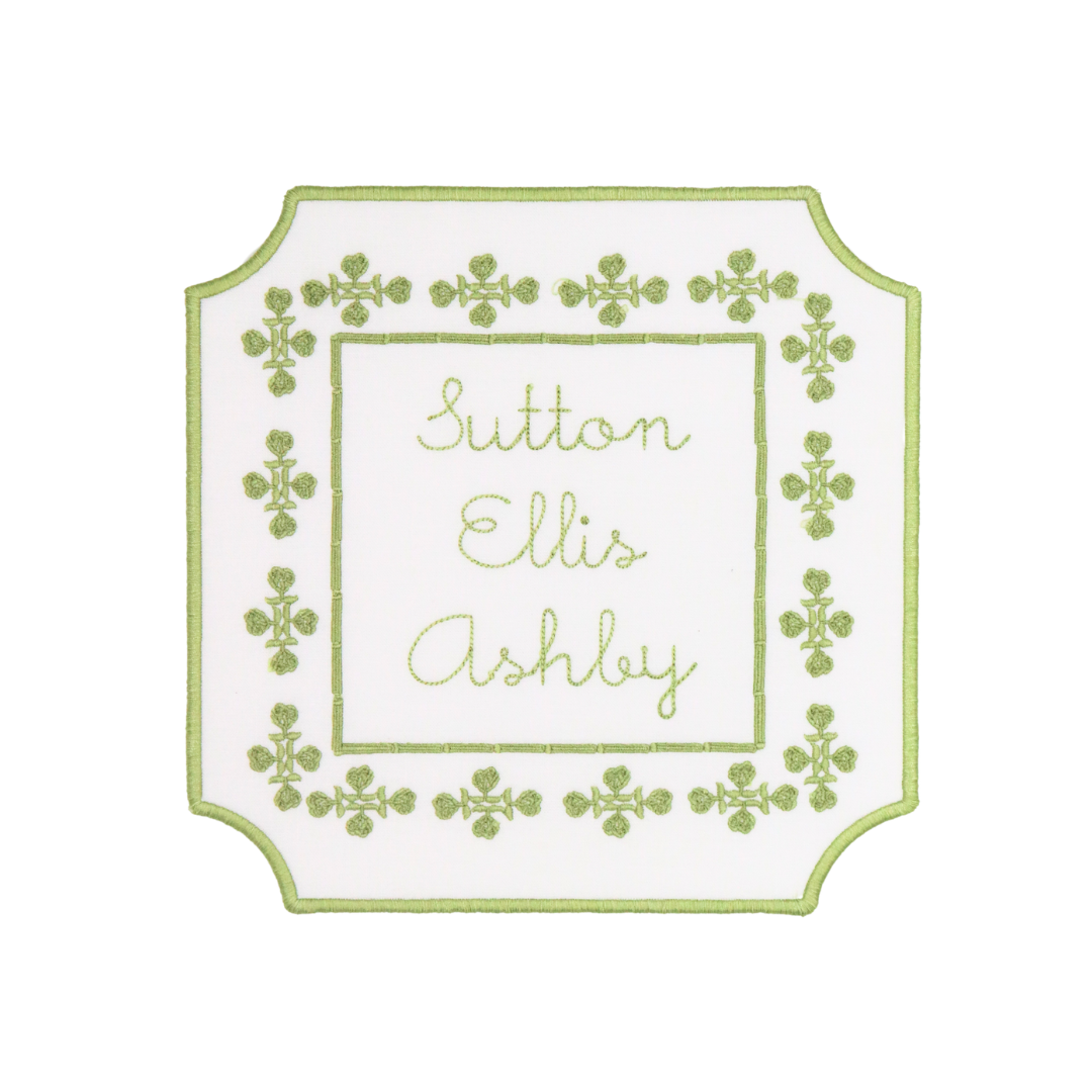 Bamboo Deluxe Name Sign