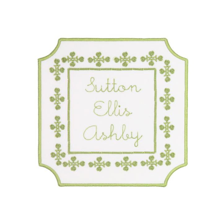 Bamboo Deluxe Name Sign