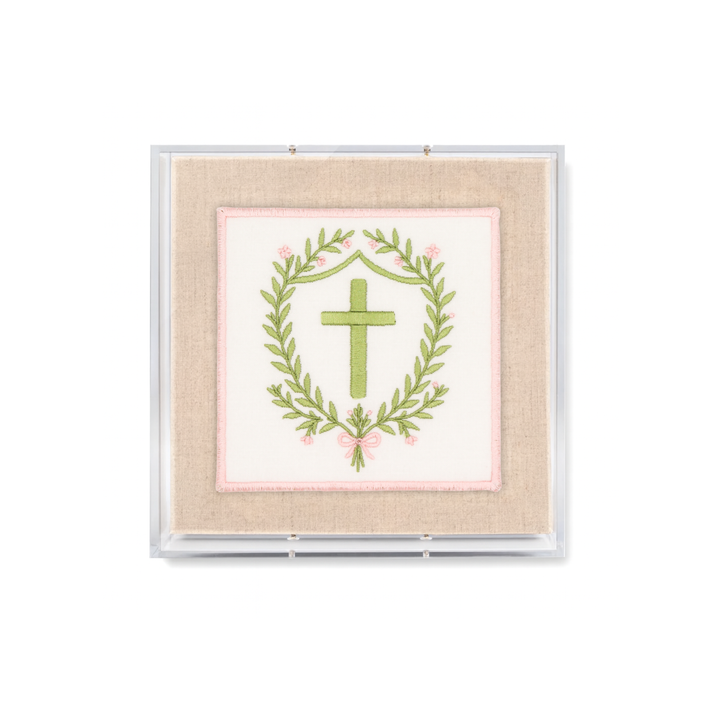 Cross Crest Acrylic Shadowbox