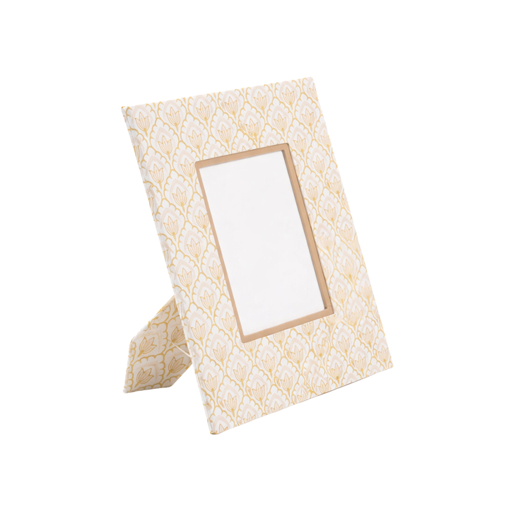 Tulip Block Print Picture Frame