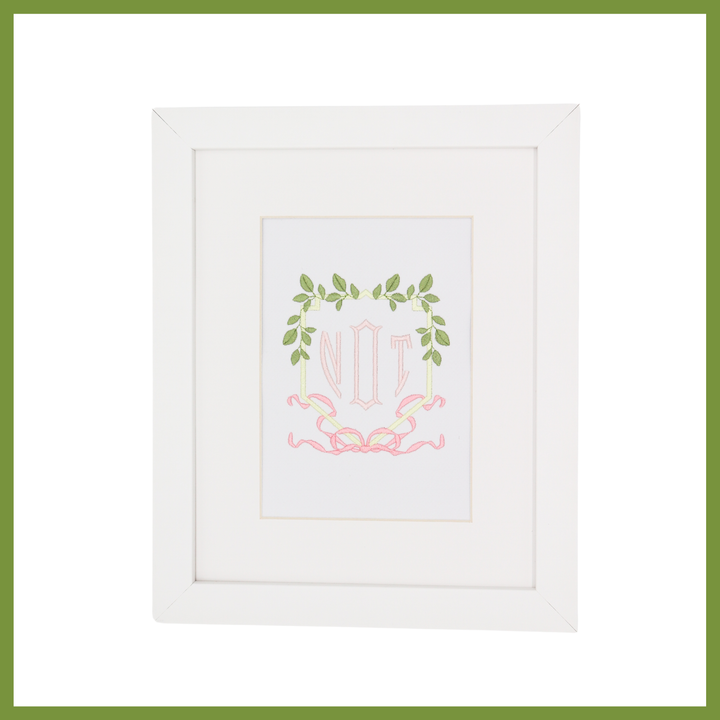 Leaf Crest Monogram
