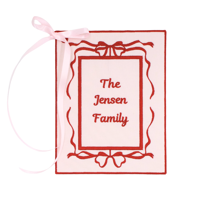 Bow Frame Holiday Album Cover