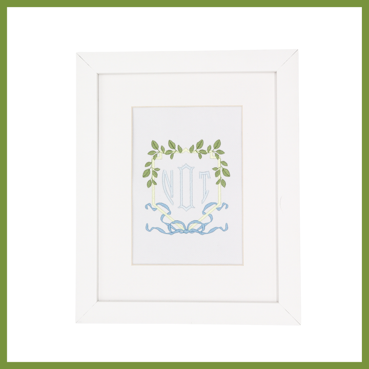Leaf Crest Monogram