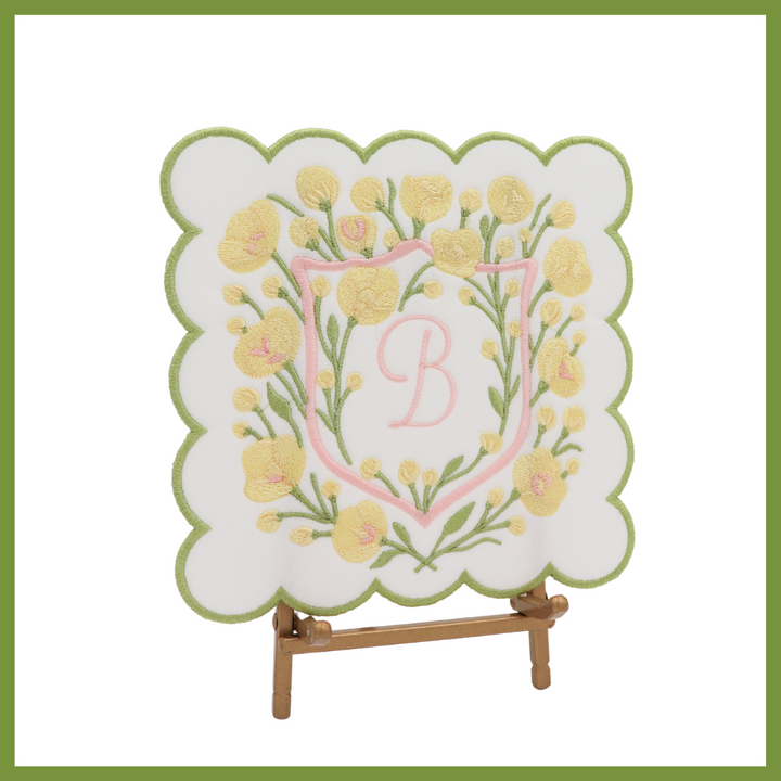 Floral Bunches Display Plaque