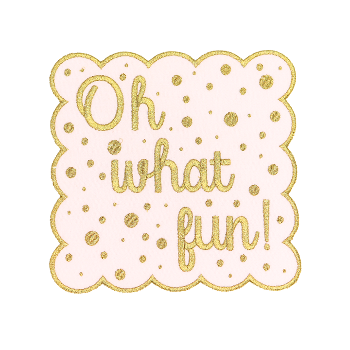 Oh What Fun Display Plaque