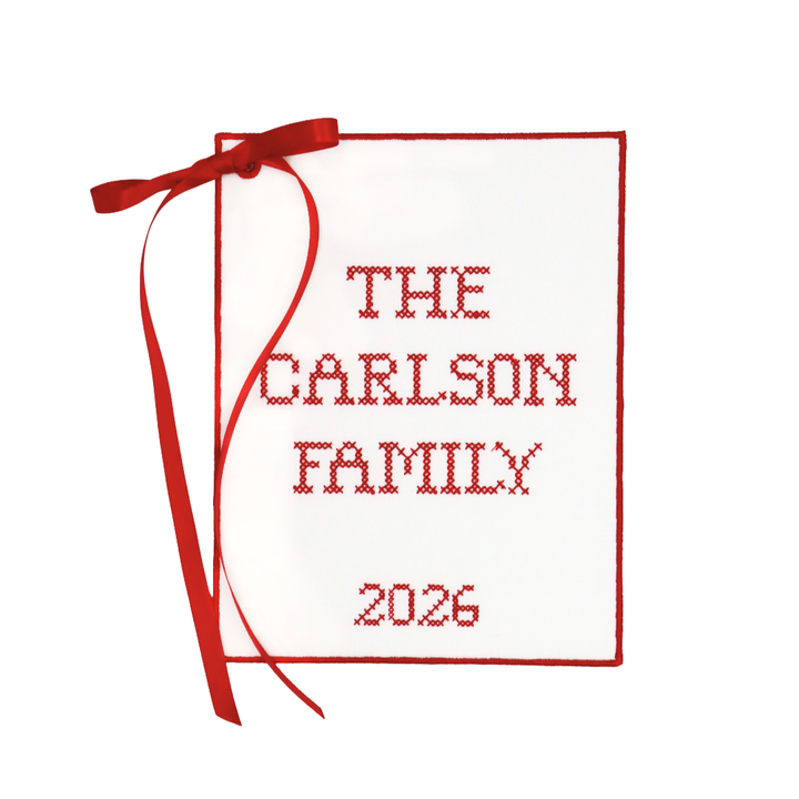 Cross Stitch Holiday Album Cover