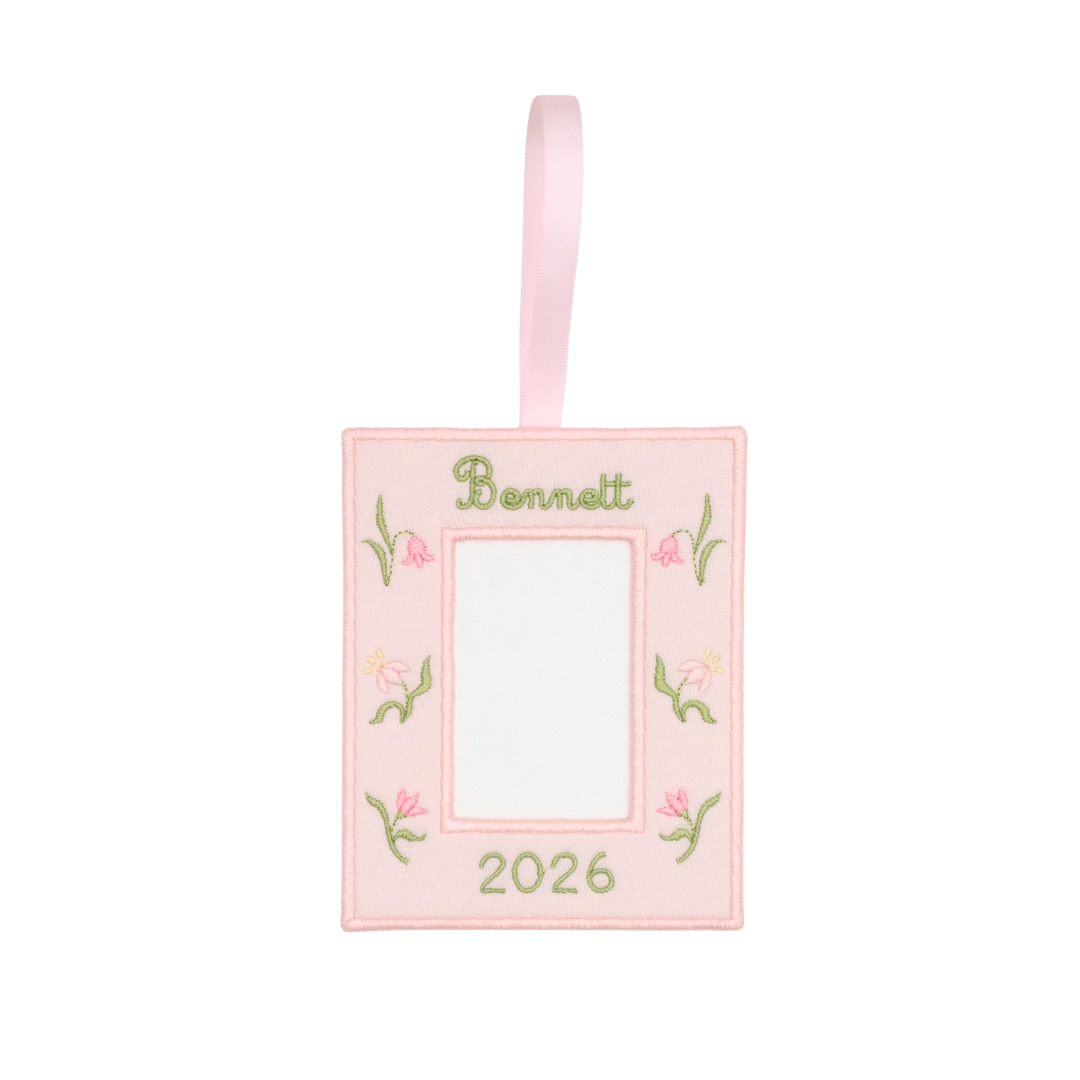 Floral Picture Frame Ornament
