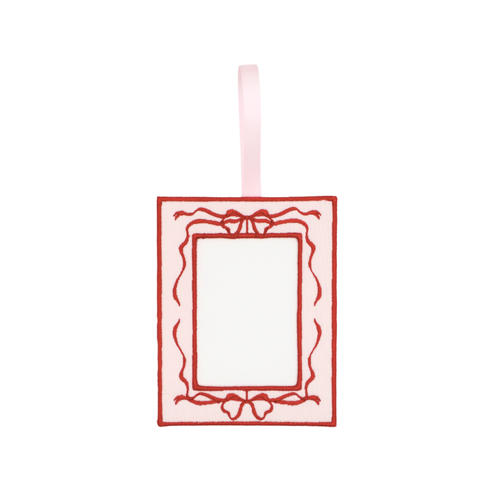 Bow Picture Frame Ornament