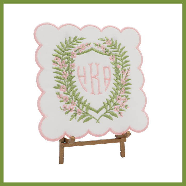 Floral Vine Display Plaque