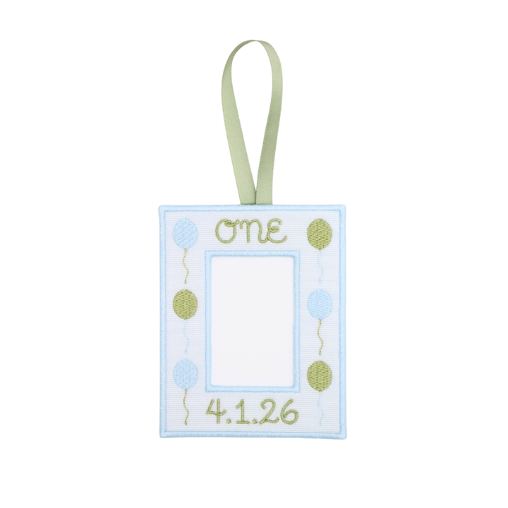 Birthday Picture Frame Ornament