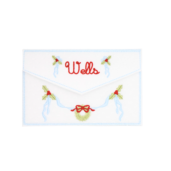Holly Letters To Santa Envelope