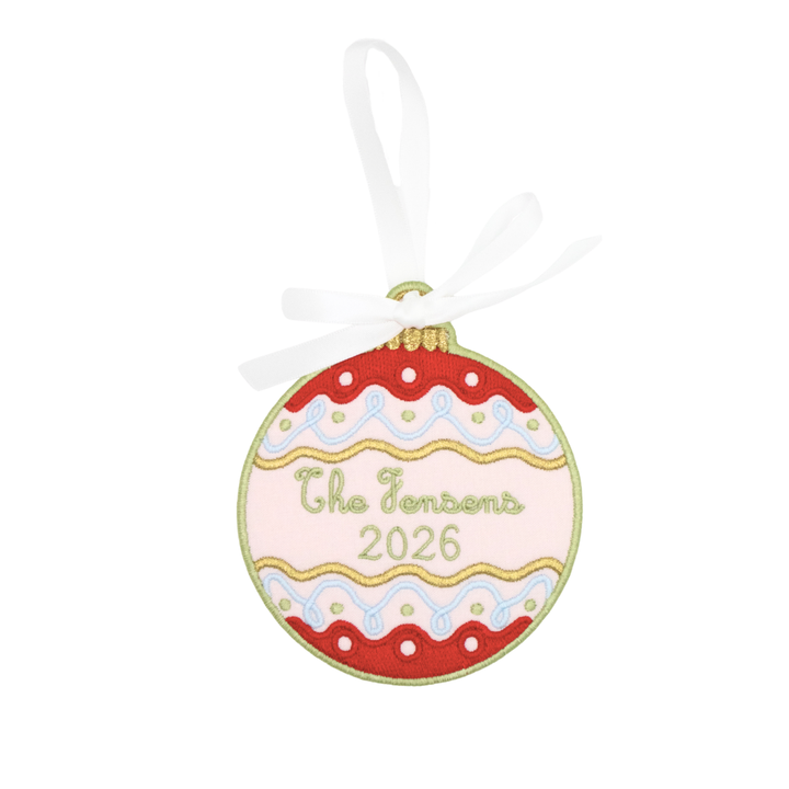 Personalized Round Ornament
