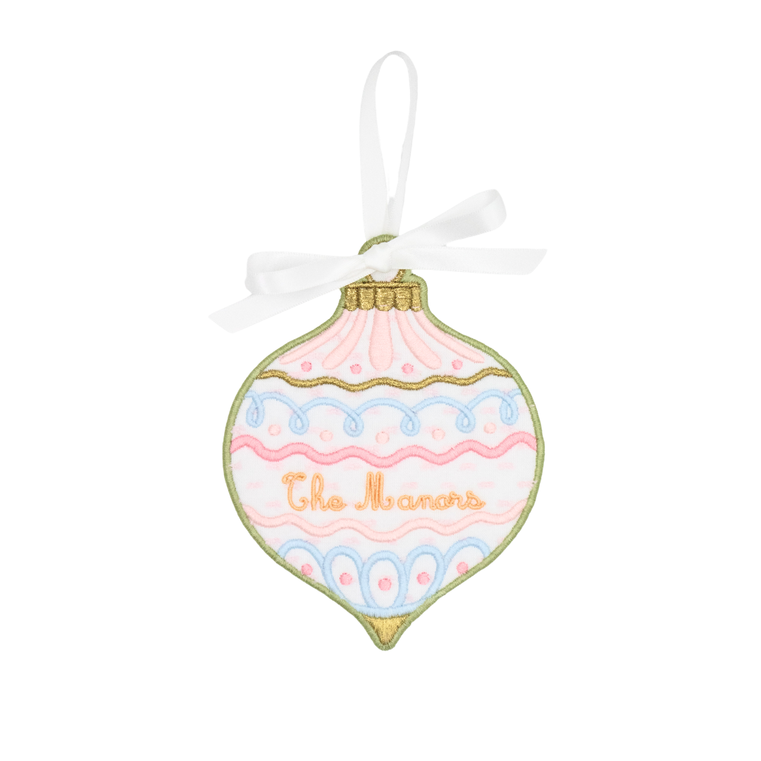 Personalized Drop Ornament