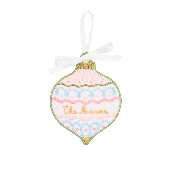 Personalized Drop Ornament