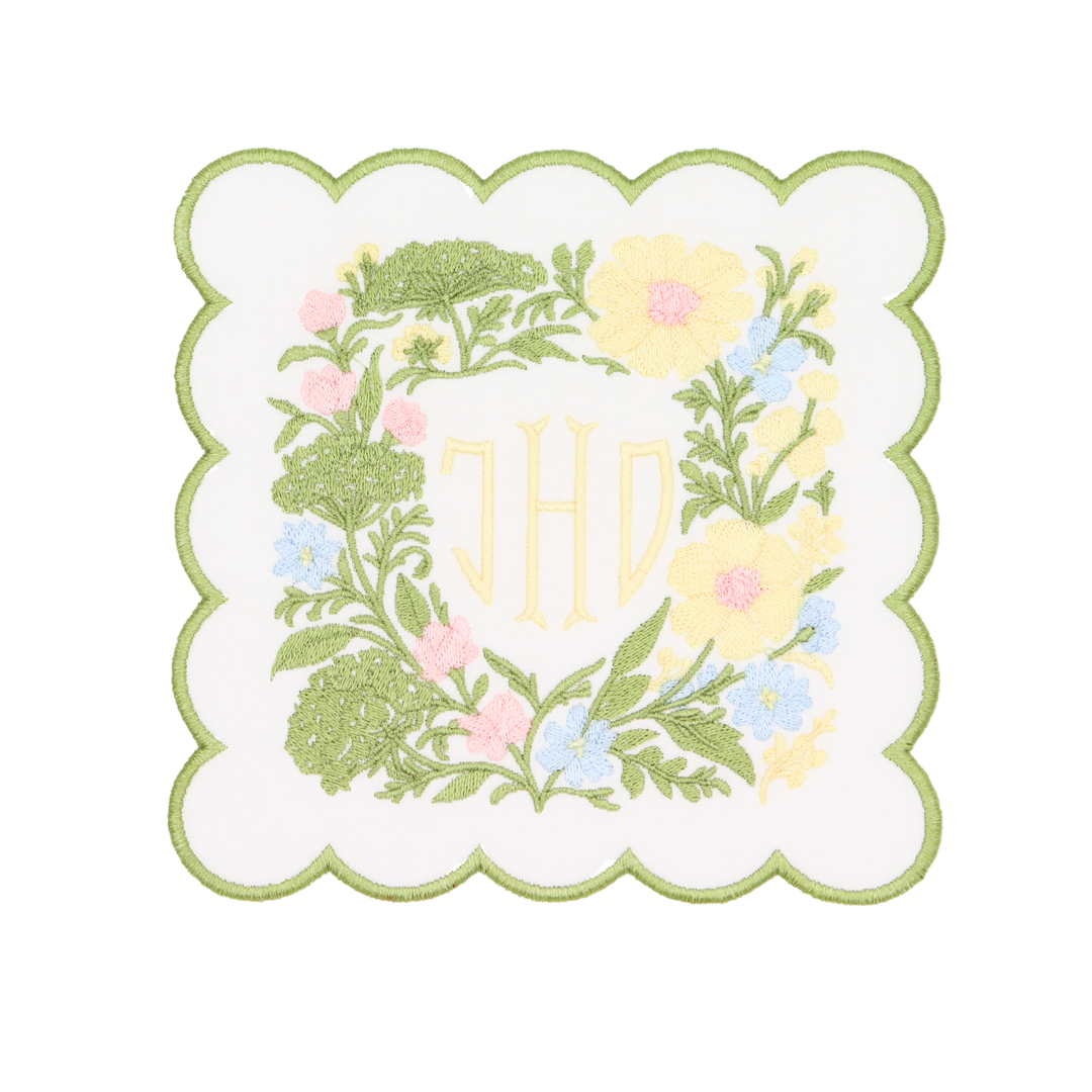 Floral Garden Display Plaque