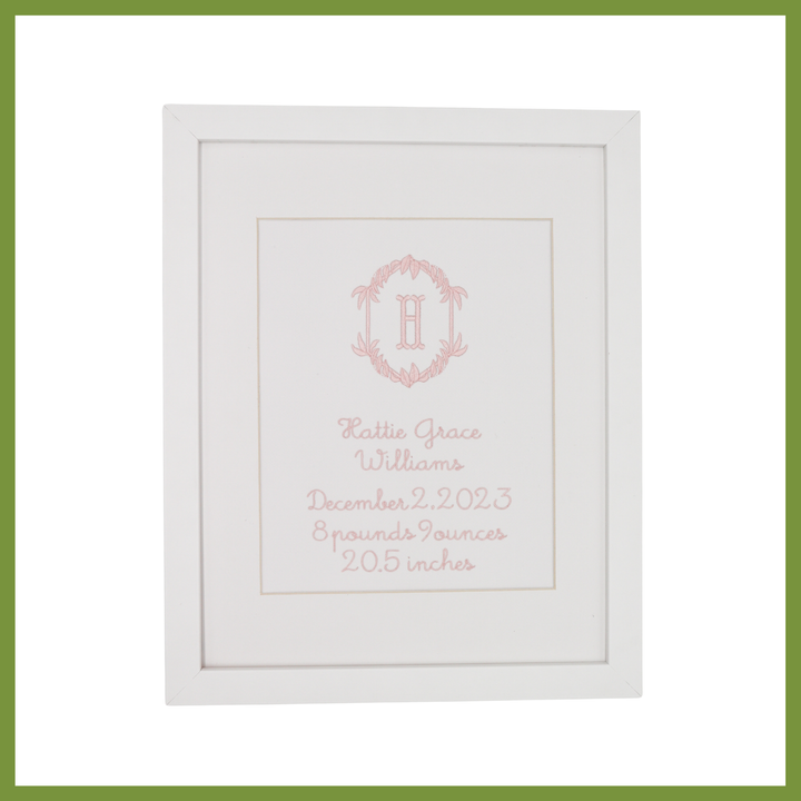 Magnolia Crest Birth Announcement