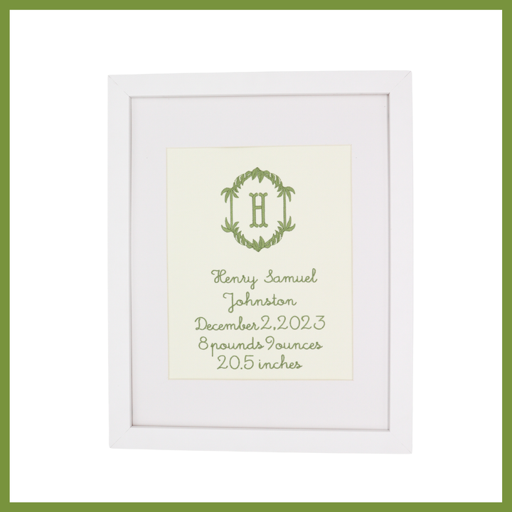 Magnolia Crest Birth Announcement