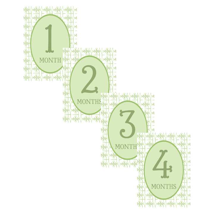 Bamboo Custom Milestone Markers