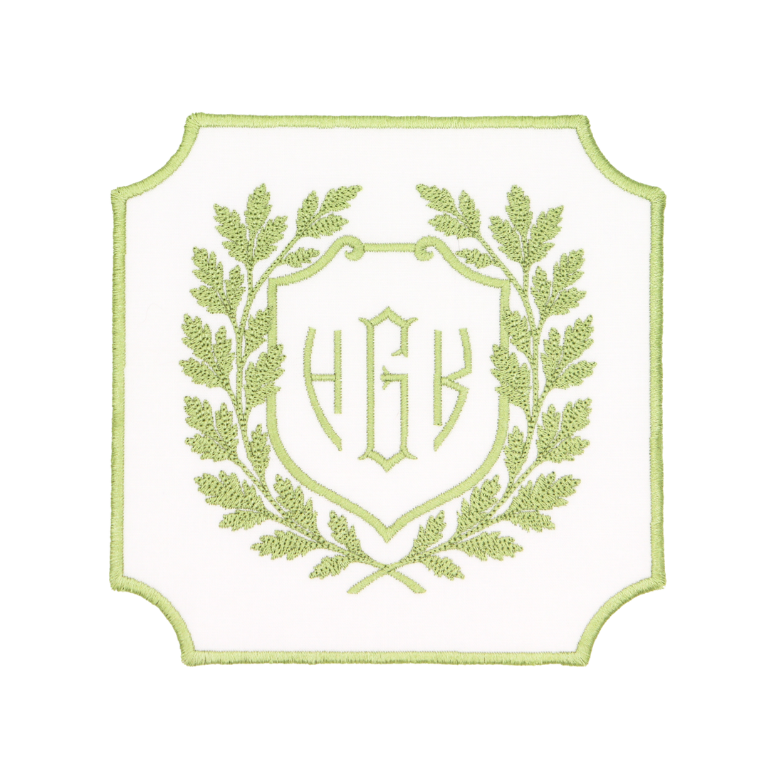 Leaf Crest Display Plaque