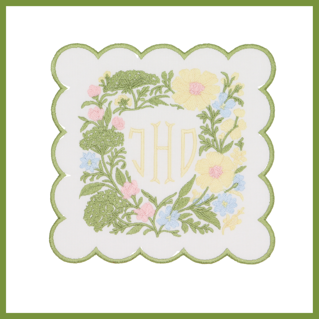 Floral Garden Display Plaque