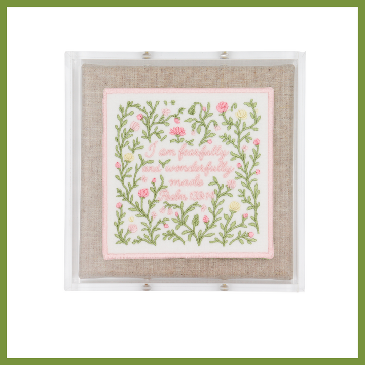 Psalm 139:14 Acrylic Shadowbox