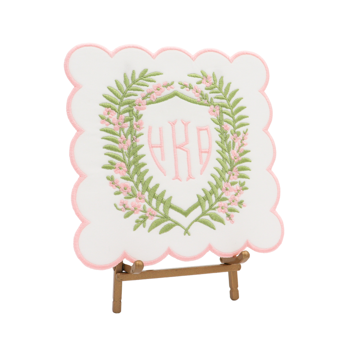 Floral Vine Display Plaque