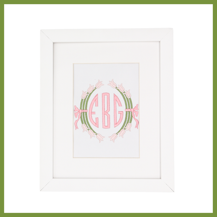 Tulip Frame Monogram