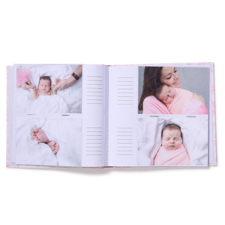 Personalized Toile Baby Photo Album