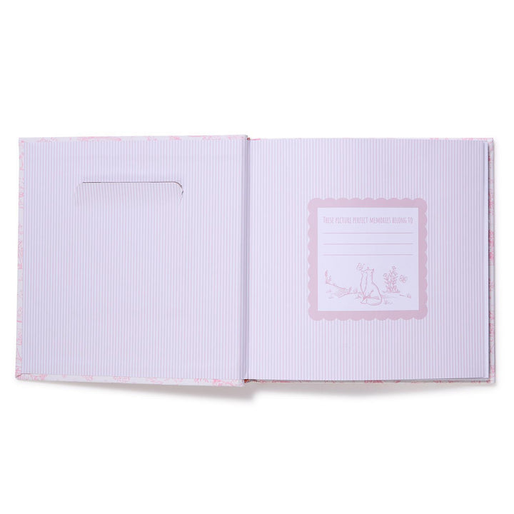 Personalized Toile Baby Photo Album