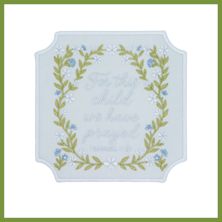 1 Samuel 1:27 Verse Display Plaque