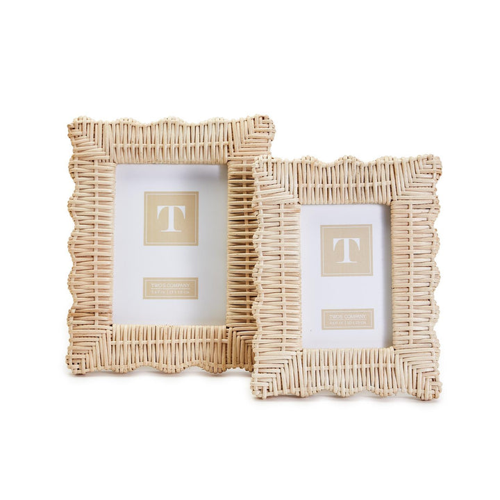 Wicker Weave Photo Frame Natural