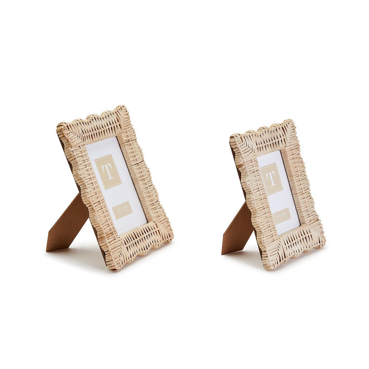 Wicker Weave Photo Frame Natural