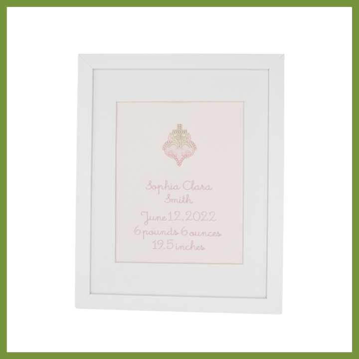 Cross Birth Announcement