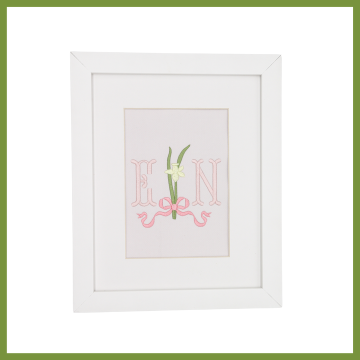 Daffodil Bow Monogram
