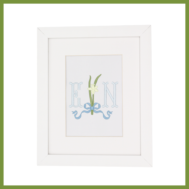Daffodil Bow Monogram