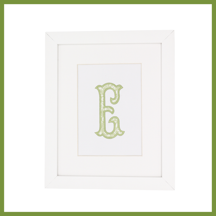 Small Applique Monogram