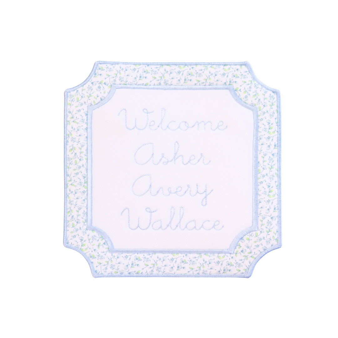 Deluxe Welcome Sign
