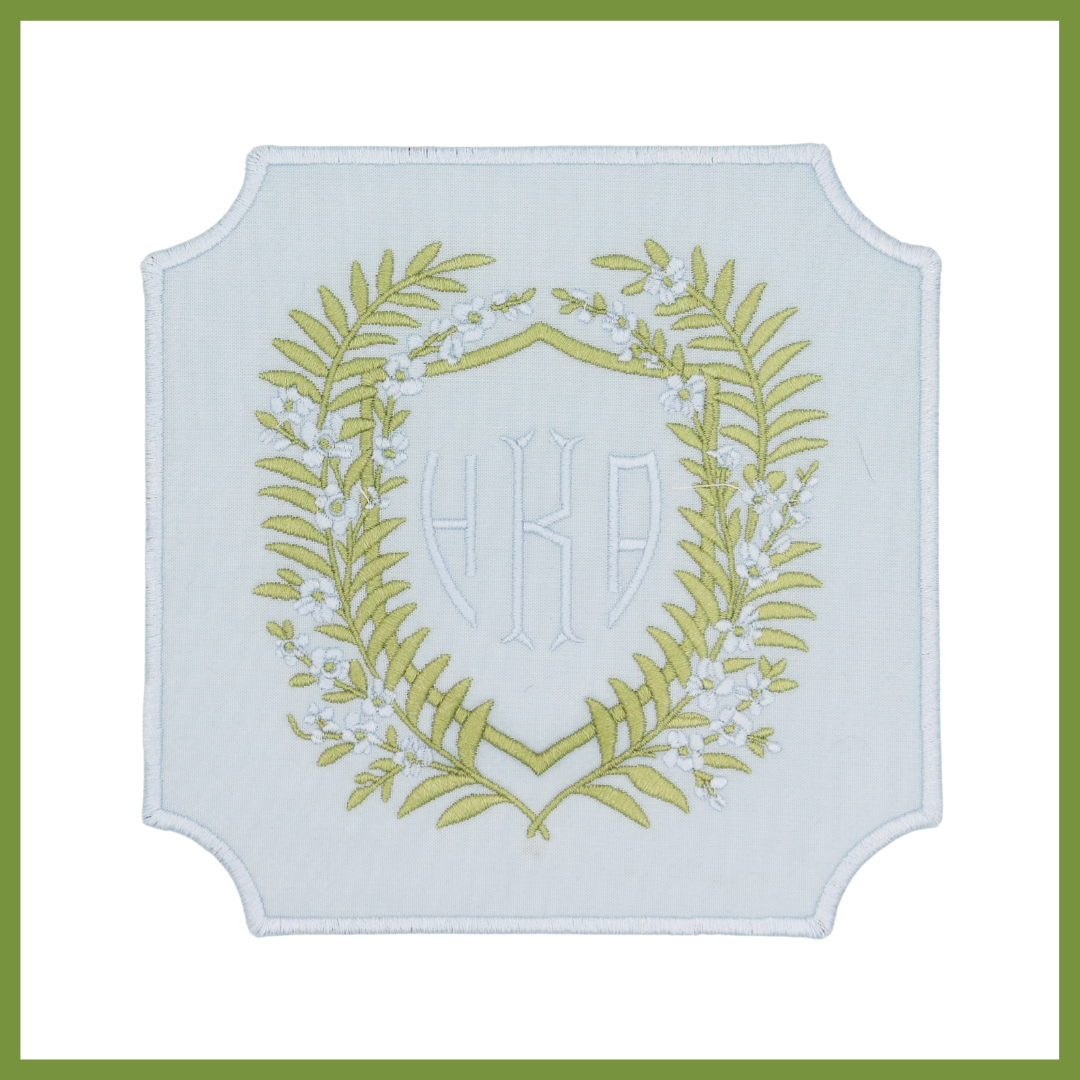 Floral Vine Display Plaque