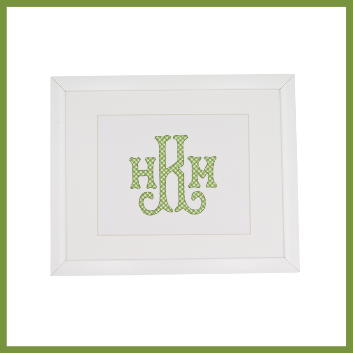 Applique Monogram