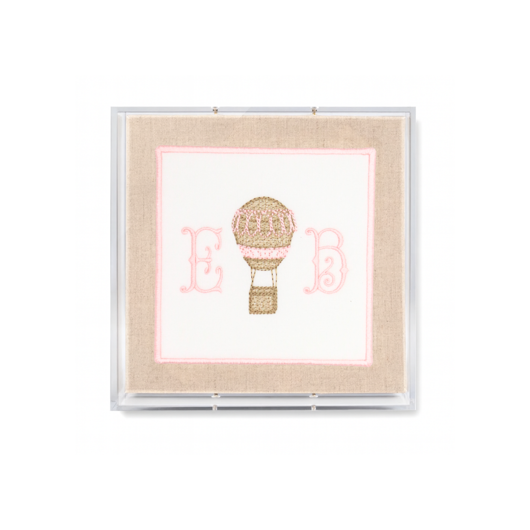Hot Air Balloon Acrylic Shadowbox