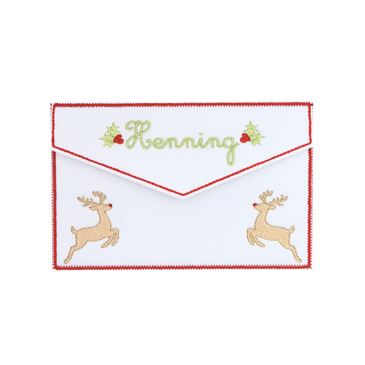 Rudolph Letters To Santa Envelope