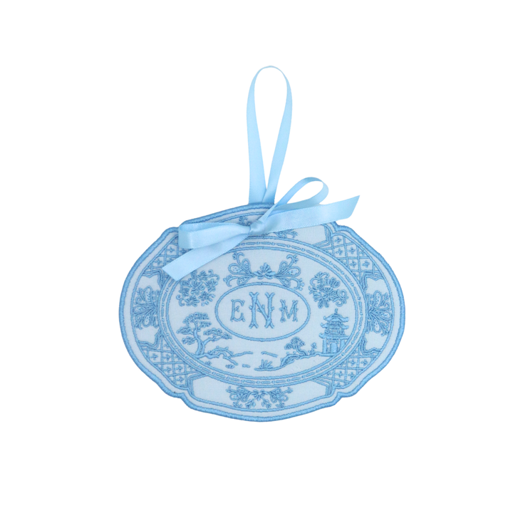 Italian Chinoiserie Platter Ornament