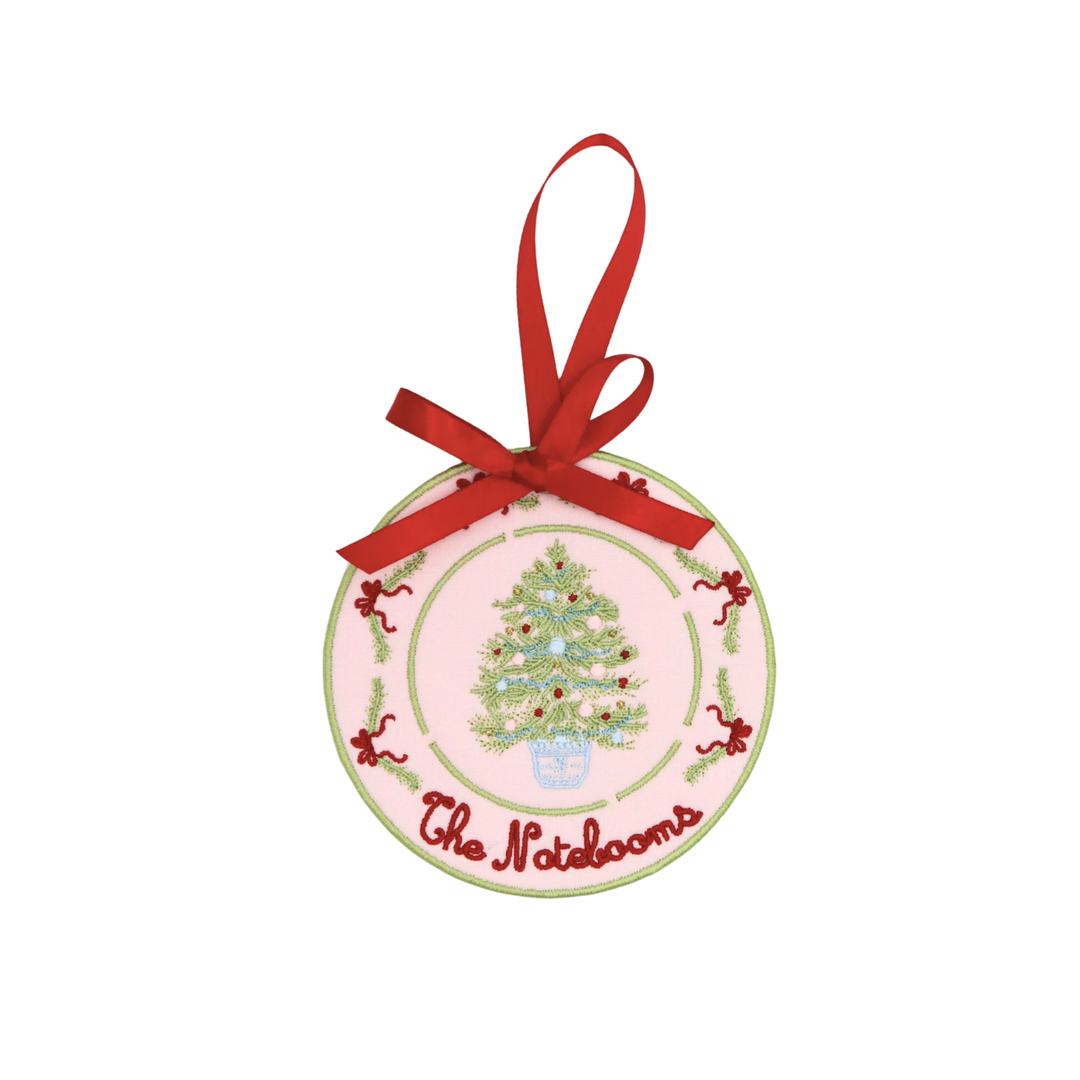 Heritage Christmas Display Plate Ornament