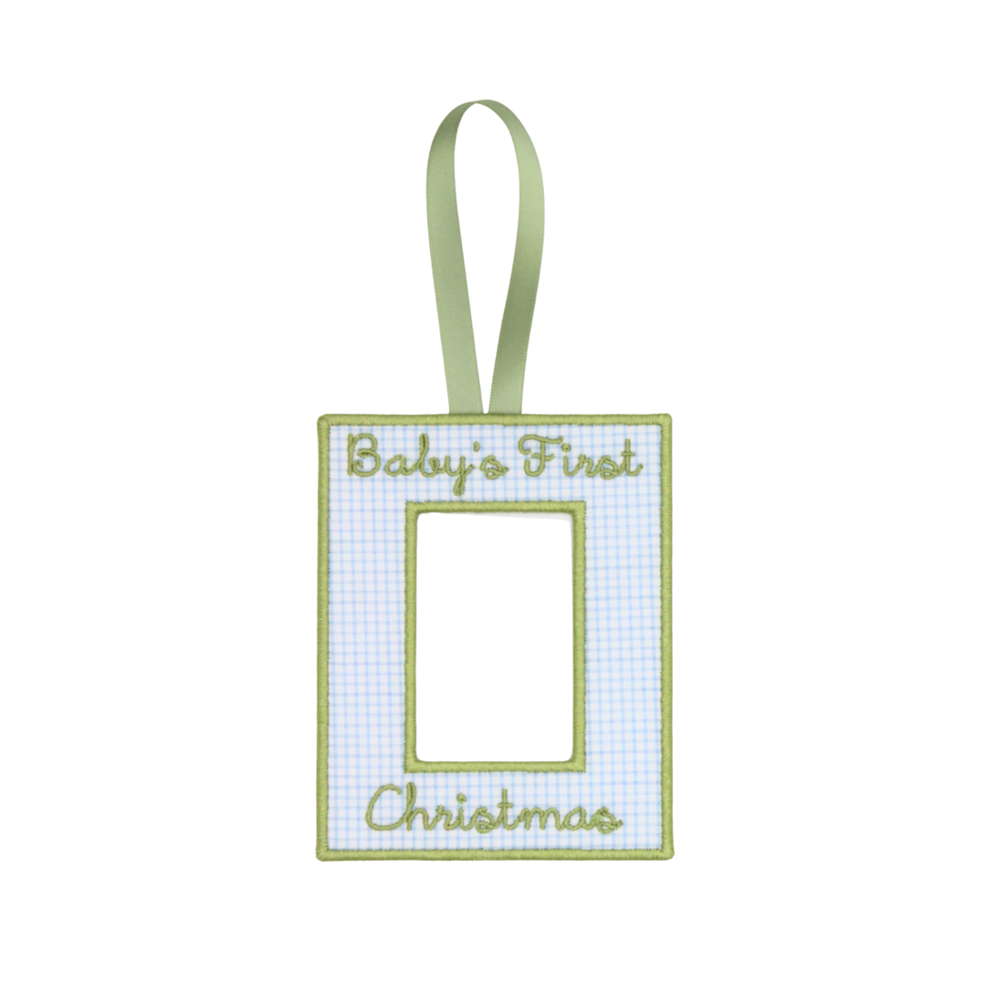 Signature Picture Frame Ornament